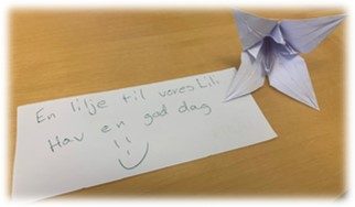 A small greeting to start the day